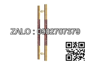 TAY CỬA KÍNH – ĐÁ NÂU