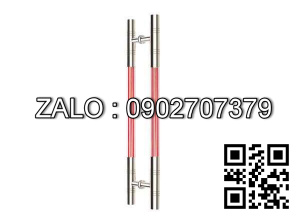 TAY CỬA KÍNH MICA – SỌC ĐỎ