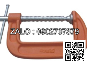 Vam cơ khí chữ C Màu đen Asaki 10''/250mm AK-6315