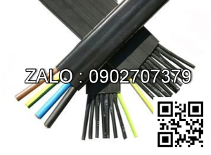 Cáp điện dẹt cầu trục 4C x 1.5 mm, dùng cấp nguồn điện điều khiển