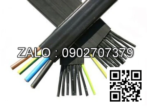 Cáp điện dẹt cầu trục 4C x 8.0 mm, dùng cấp nguồn điện động lực