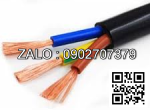 Cáp điện mềm vỏ cao su có lõi bố 3 x 70 + 1 x 50