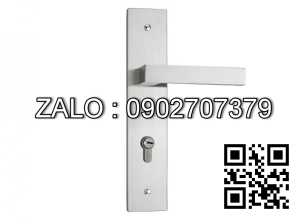 Khóa cửa nẹp Vickini 37916.102 inox mờ 2 đầu chìa