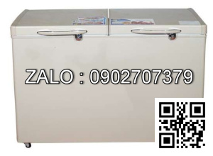 Tủ đông mát 2 cánh inox Sanden SRD3-0687-AS
