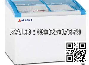 Tủ Đông Alaska KC-310 310 Lít 2 Kiếng Lùa Cong