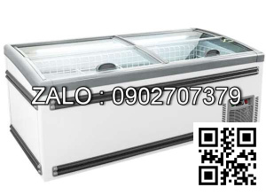 Tủ đông đảo trưng bày thực phẩm siêu thị HR-2500D