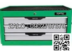 Tủ đồ nghề 3 ngăn màu xanh, chống lậtTOPTUL 157 chi tiết Pro-line GCAZ0011