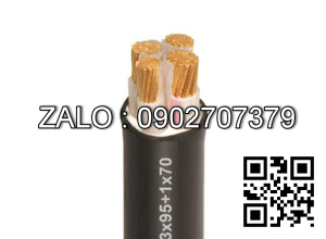 Dây cáp điện bọc PVC/CXV 3+1R CXV 3x240+1x120 mm