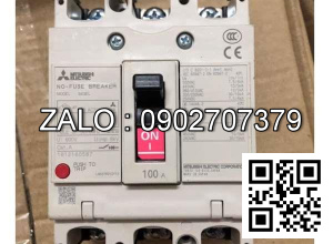 MCCB Mitsubishi NF125-CV 3P 80A 10kA