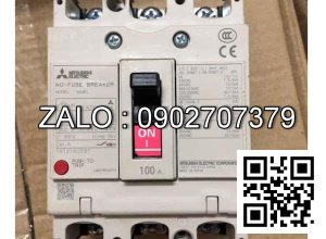MCCB Mitsubishi NF125-CV 3P 100A 10kA
