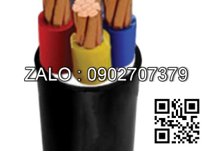 Dây cáp điện bọc PVC/PVC 3+1R CVV 3x300+1x150 mm