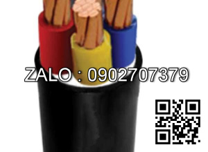 Dây cáp điện bọc PVC/PVC 3+1R CVV 3x50+1x35 mm