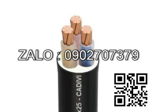 Dây cáp điện bọc PVC/CXV 3R CXV 3X400 mm