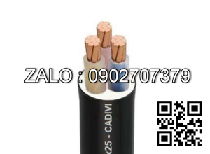 Dây cáp điện bọc PVC/CXV 3R CXV 3X35 mm