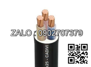 Dây cáp điện bọc PVC/CXV 3R CXV 3X2.5 mm