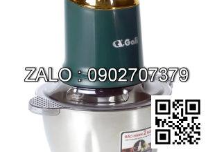 Máy xay thịt Gali GL-1920A 2 lít đa năng siêu mạnh 4 lưỡi dao sắc bén cối INOX