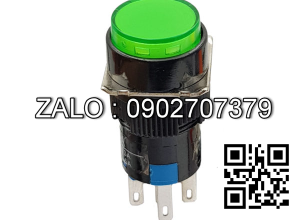 Nút nhấn nhả có đèn AL6-M 12V