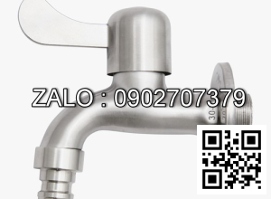 Vòi chậu rửa chống vân tay SUS Inox 304 Phòng tắm Tapware treo tường