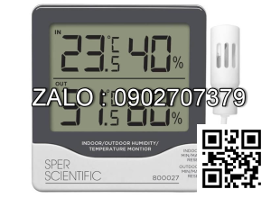 Nhiệt ẩm kế điện tử 800027