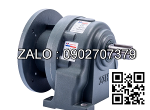 Hộp giảm tốc WANSHSIN mặt bích 1/2 HP 400W đầu cốt lòi 28mm , tỉ số truyền 15-30