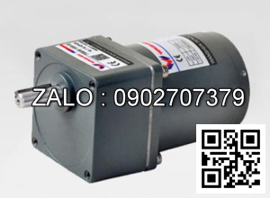 Động cơ mini giảm tốc Wanshsin 90W (90YT90WGV22) , cốt 15 , thân vuông( 90x90 ) ,tỉ số truyền 1/3-1/12.5