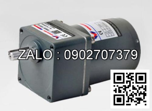 Động cơ mini giảm tốc Wanshsin 180W (90YT180WGV22) , cốt 15 , thân vuông( 104x104 ) ,tỉ số truyền 1/15-1/40