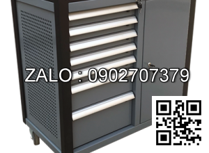 Tủ dụng cụ 7 ngăn mẫu 1 kèm hộc có khóa OKASU N1RD7B