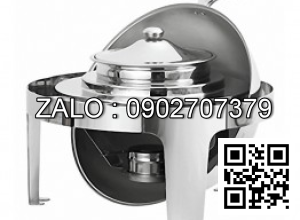 Nồi hâm soup tròn chân inox (nắp PC) ATOSA LHKS51383