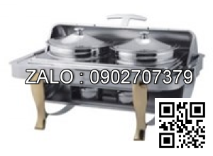 Nồi hâm soup chữ nhật chân vàng ATOSA DKS61181