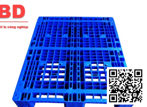 Pallet nhựa một mặt bông L900xW450xH50