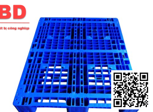 Pallet nhựa một mặt bông L1000xW800xH50