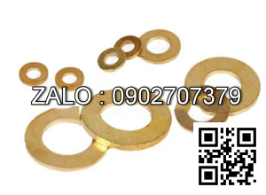 Lông đền đồng đỏ M10 ( mặt động cơ 6D125 )