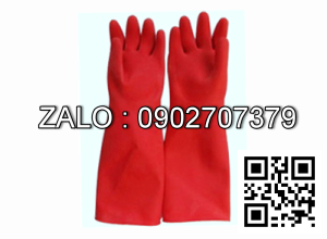 Bao tay cao su đỏ ( bao tay chống hóa chất )