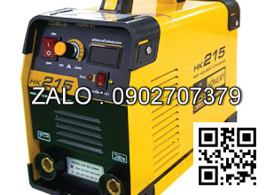 Máy hàn que Hồng Ký 215 Ampe 220V - HK215A ( Phụ kiện gồm: Kìm hàn + 3 mét dây hàn và Kẹp mass + 2 mét dây mass) ( Có chức năng chống giật , dây hàn 100% đồng )