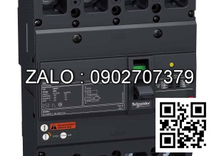 CB khối chống giật Schneider EZCV250H4225 225A 36kA 4P