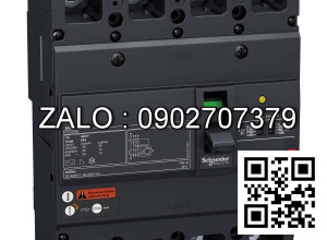 CB khối chống giật Schneider EZCV250H4200 200A 36kA 4P