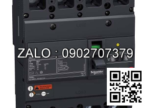 CB khối chống giật Schneider EZCV250N4250 250A 25kA 4P