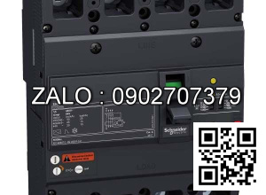 CB khối chống giật Schneider EZCV250N4225 225A 25kA 4P