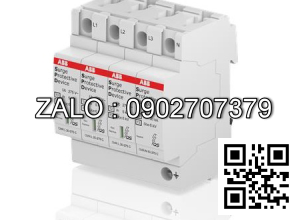 CB chống sét ABB OVRT2-T3 1N20-275 P QS 1P+N 20kA