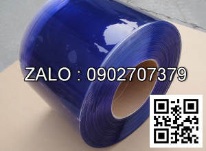 Màn nhựa PVC tinh thể xanh