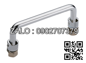 Tay nắm tủ điện mạ chrome sáng Hengzhu PL004-3