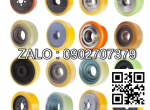 Đắp Cao su bánh xe nâng điện Mitsubishi