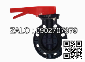 Van bướm nhựa tay gạt