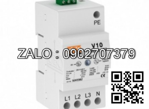 Cắt lọc sét nguồn AC 3 pha V10 Compact 385 (385V, 3P, Imax 20kA) OBO 5093384