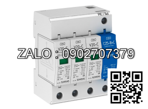 Thiết bị cắt lọc sét 3 pha V20-C/3+NPE-385 OBO 5094668