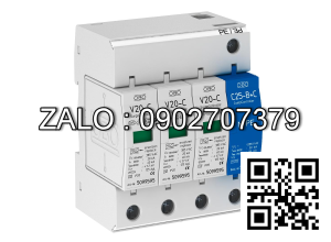 Thiết bị cắt lọc sét 1 pha V20-C/1-280 OBO 5094668