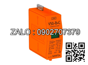 Chống sét lan truyền V50-B+C/0-280 (Upper Part Unit 280V, Imax 50kA) OBO 5093724