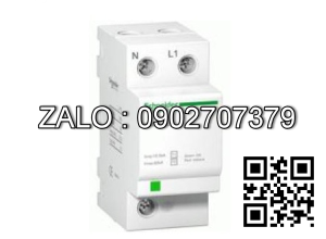 Chống sét lan truyền 1P+N, 230V, 20kA, Fixed Schneider A9L15692