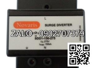 Thiết bị cắt sét 01 pha dòng sét 150kA/pha Novaris SDD1-150-275