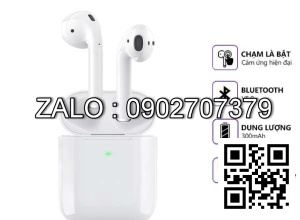 Tai Nghe Bluetooth LANEX LEP-TWS -W20 Chính Hãng (Cảm Ứng, 2 Bên, V5.0)